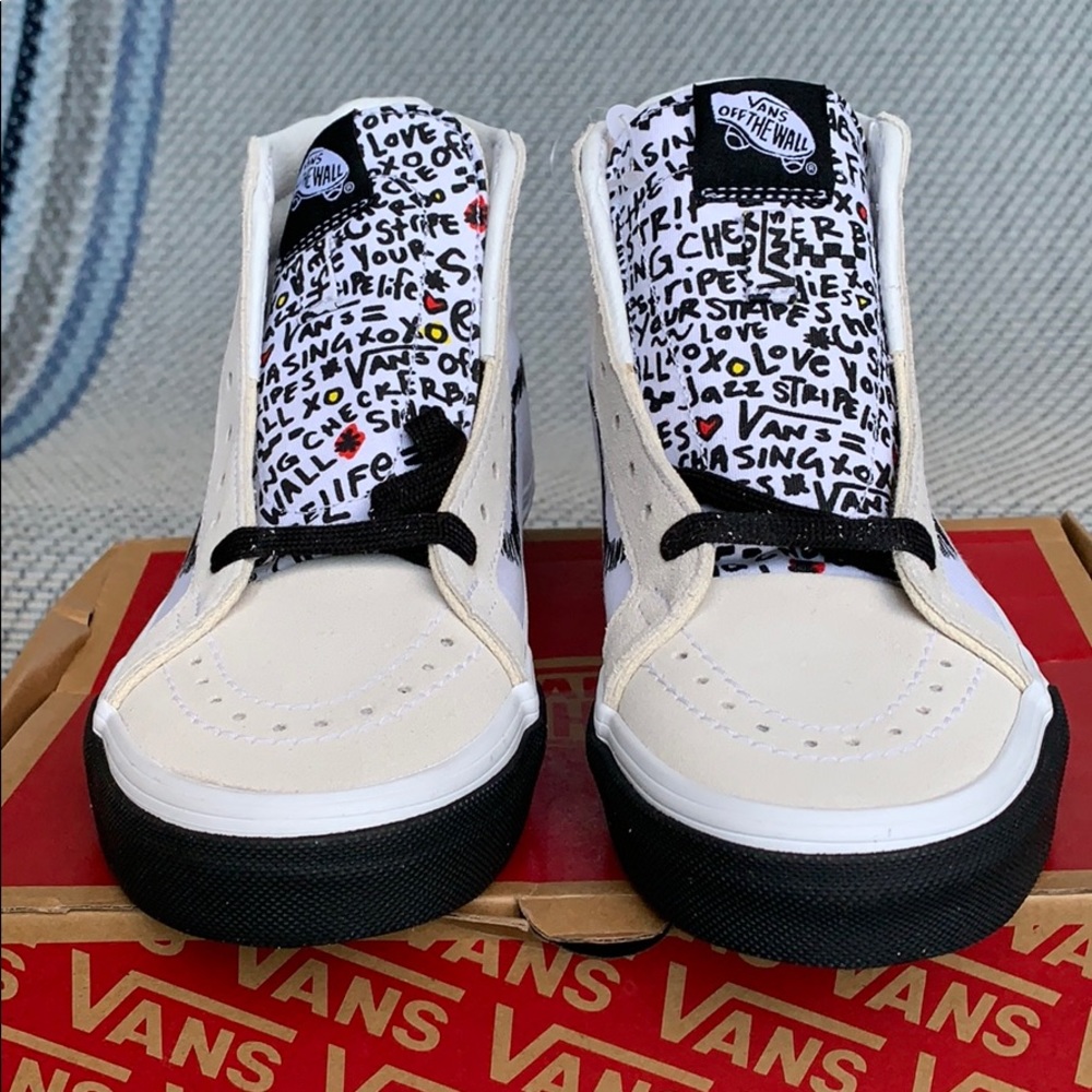 VANS SK8-Hi Reissue Dly Black/True White WMNS - Picture 8 of 16